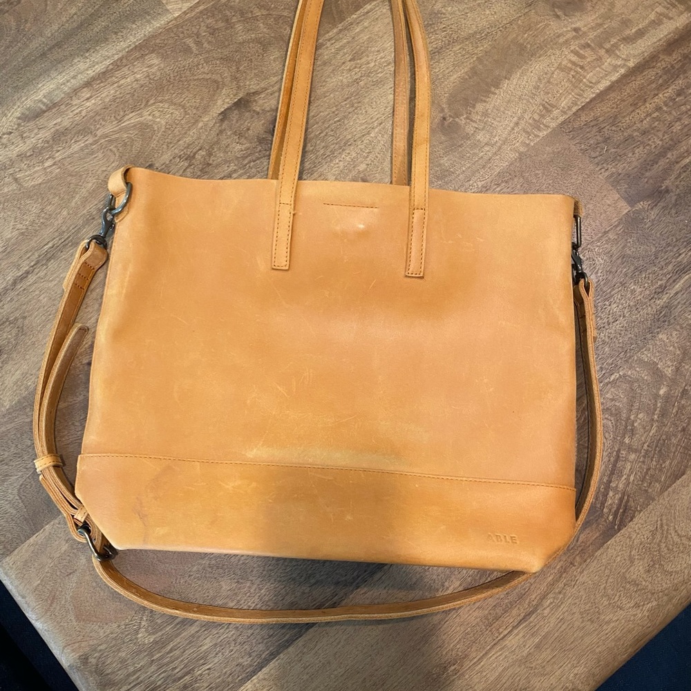 ABLE genuine leather purse